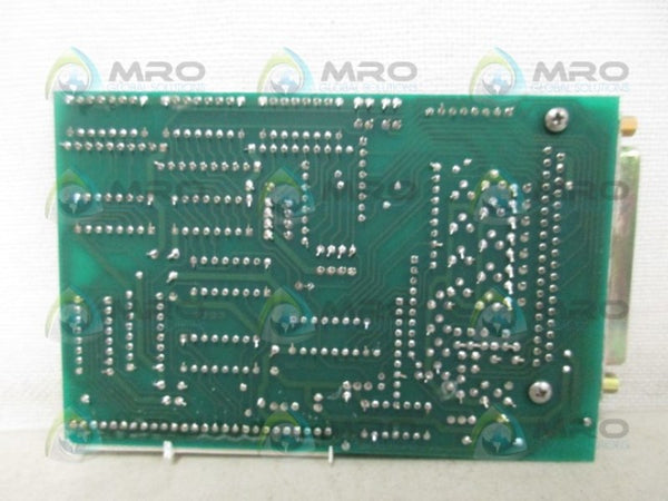 WEIGH TRONIX D27175-0010 PROCESSOR BOARD UNMP