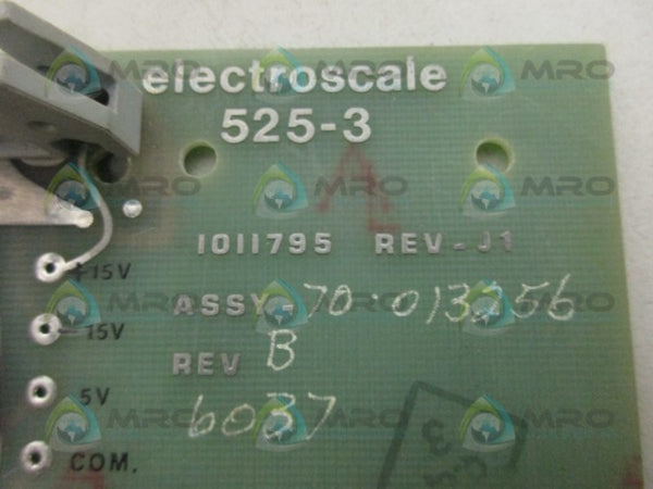 ELECTROSCALE 525-3 CIRCUIT BOARD UNMP