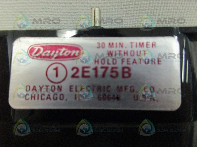 DAYTON 2E175B TIMER *NEW IN BOX*