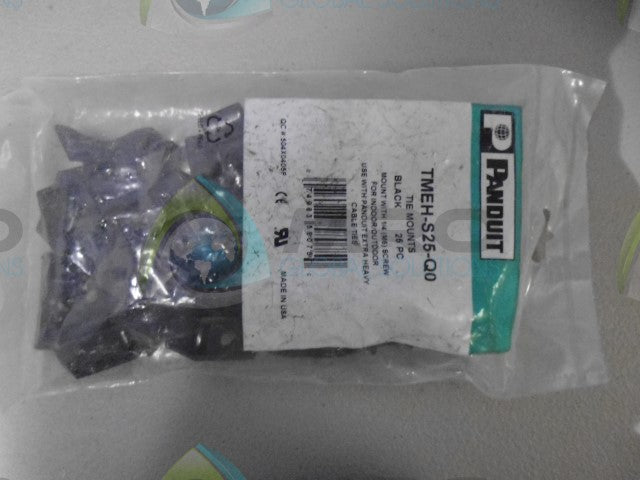 PANDUIT S25-Q0 TIE MOUNT BAG OF 25 *NEW IN BAG*