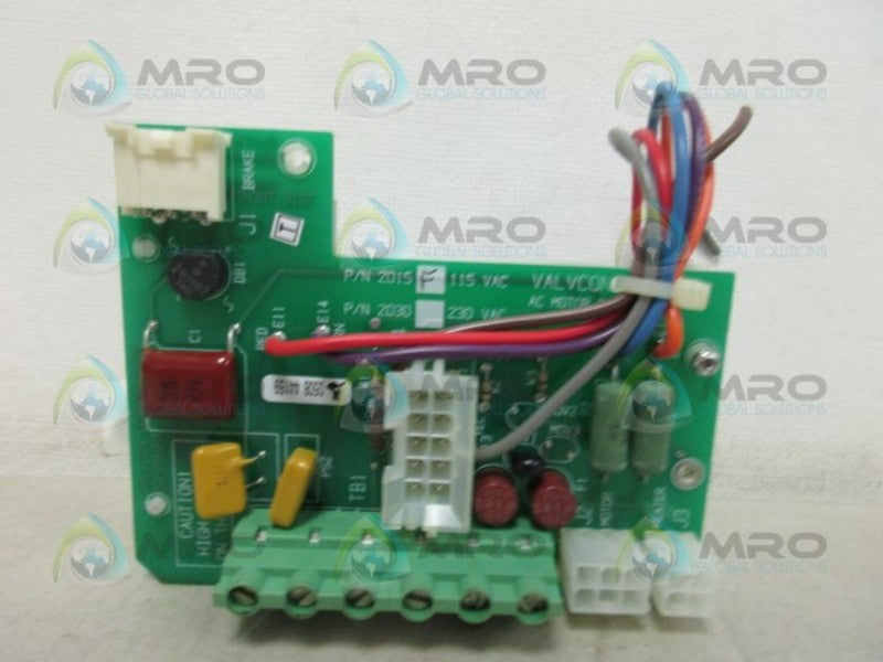 VALVCON 101763 AC MOTOR BOARD *USED*