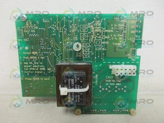 VALVCON 2075 CONTROL BOARD *USED*