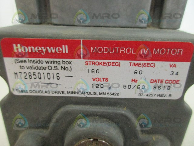 HONEYWELL M7285Q1016 IV MOTOR *USED*