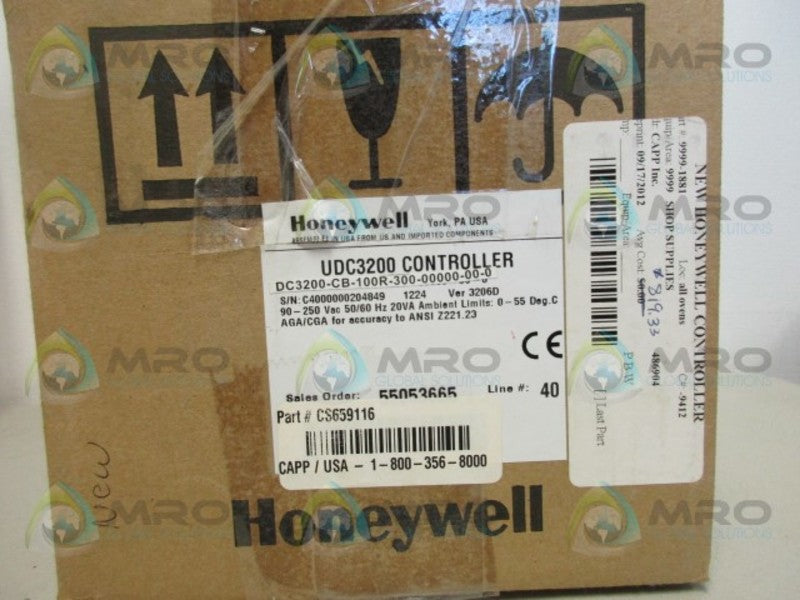 HONEYWELL DC3200-CB-100R-300-00000-00-0 CONTROLLER *NEW IN BOX*