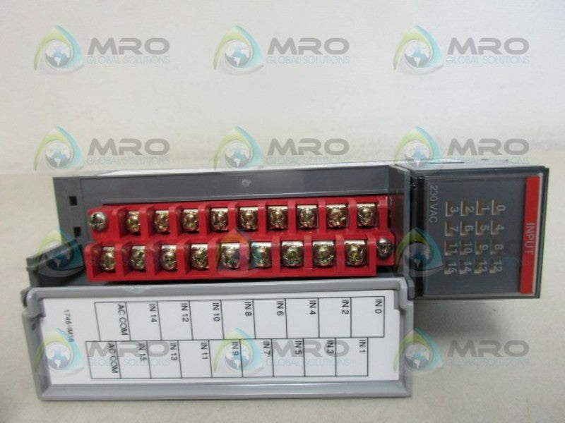 ALLEN BRADLEY SLC500 1746-IM16 SER. C INPUT MODULE *NEW IN BOX*