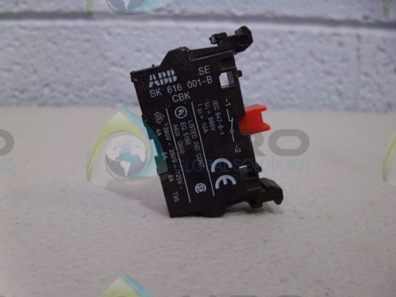 ABB 616 001-B CONTACT BLOCK *NEW NO BOX*