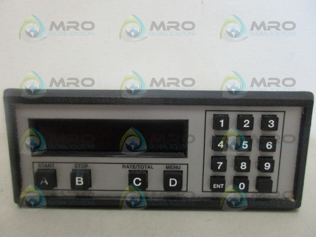FLOWDATA BC81-A-3A-2-C COUNTER *USED*