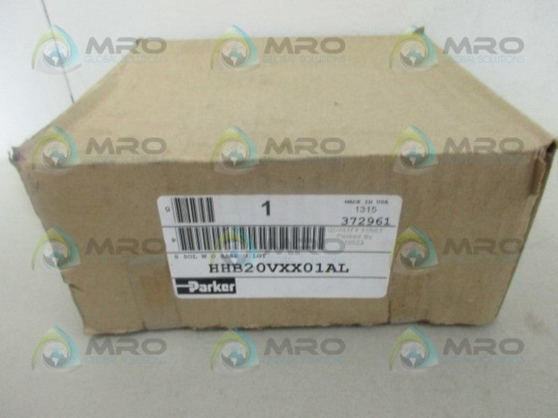 PARKER HHB20VXX01AL SOLENOID VALVE NSMP