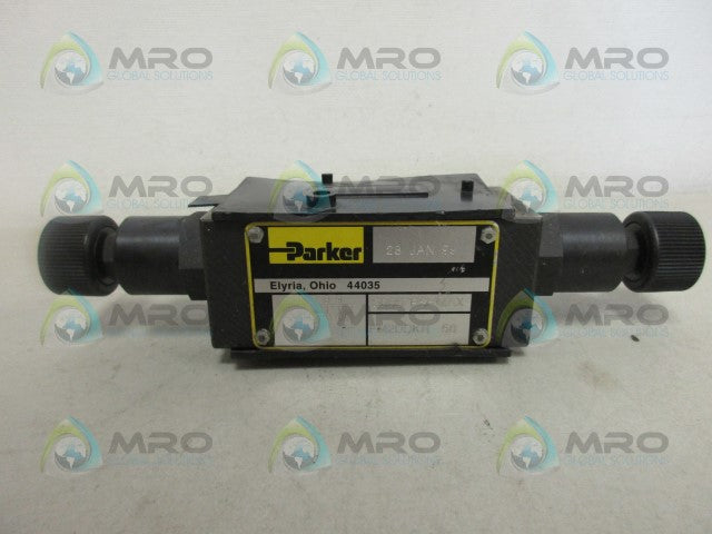 PARKER FM2DDKN50 HYDRAULIC FLOW CONTROL VALVE *NEW NO BOX*