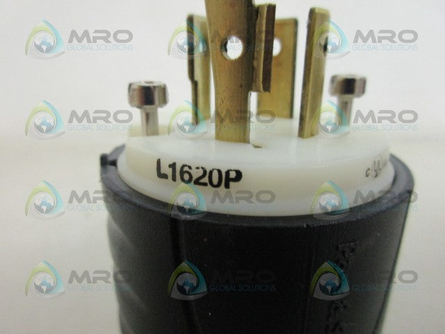 PASS & SEYMOUR L1620-P TURNLOK PLUG *NEW IN BOX*