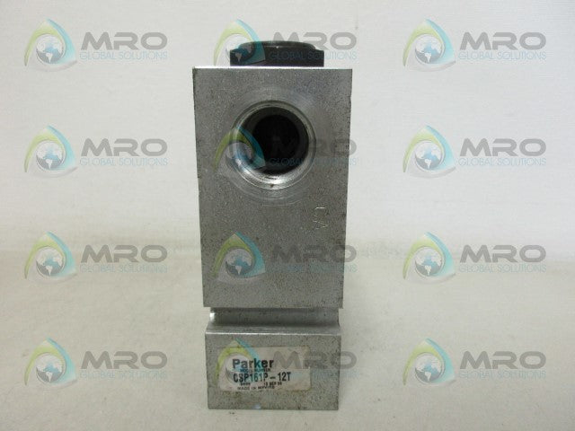 PARKER CSP161P-12T CHECK VALVE *USED*