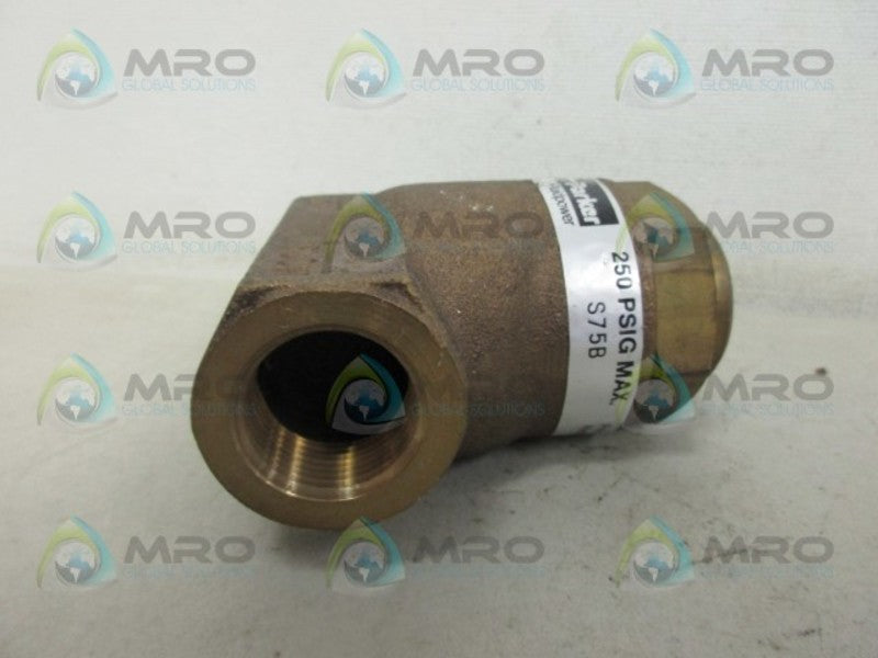 PARKER S75B FLOW CONTROL VALVE NSNP