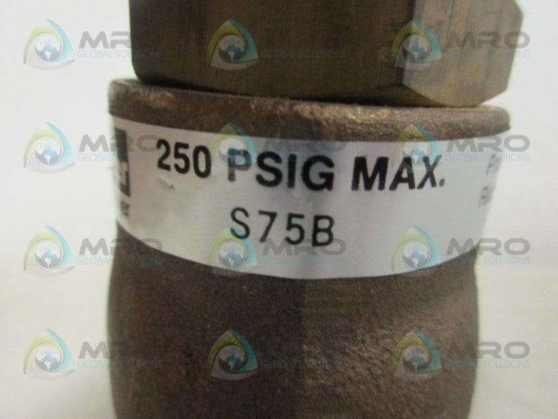 PARKER S75B FLOW CONTROL VALVE NSNP