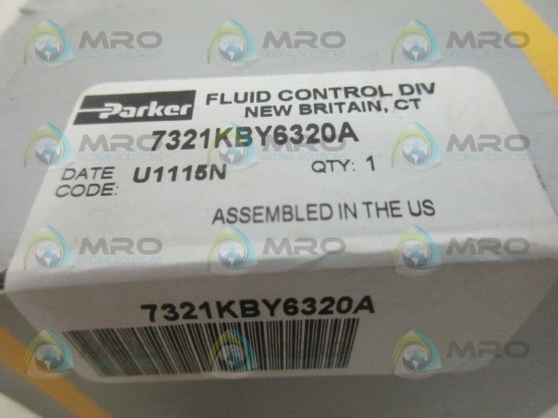 PARKER 7321KBY6320A SOLENOID CONTROL VALVE NSFS