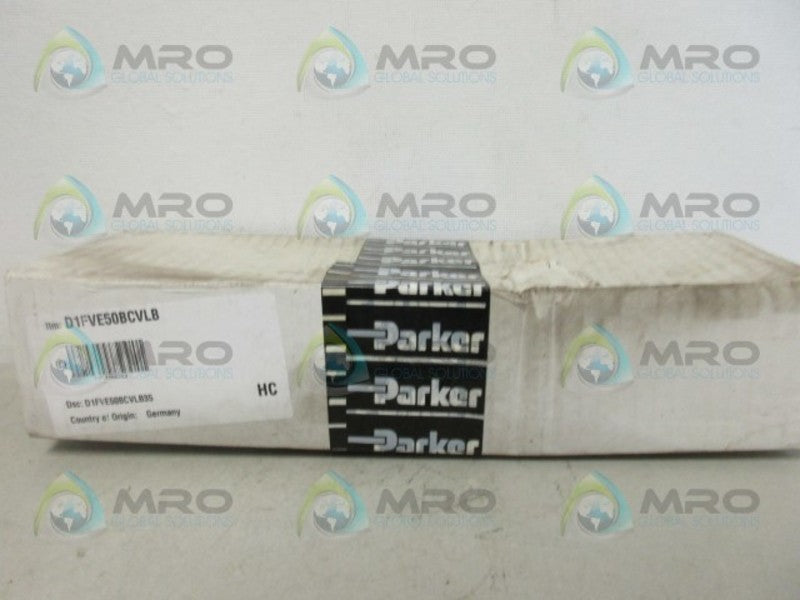 PARKER D1FVE50BCVLB PROPORTIONAL VALVE *FACTORY SEALED*