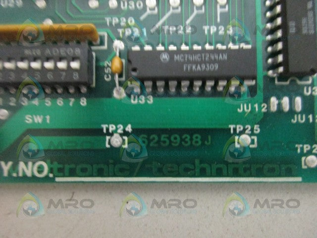 TECHNITRON 625938J CIRCUIT BOARD *USED*
