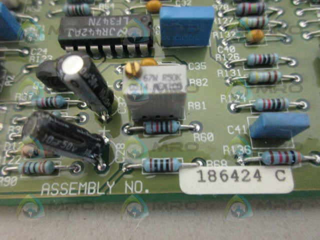 MILLER 186424 CONTROL BOARD *NEW NO BOX*