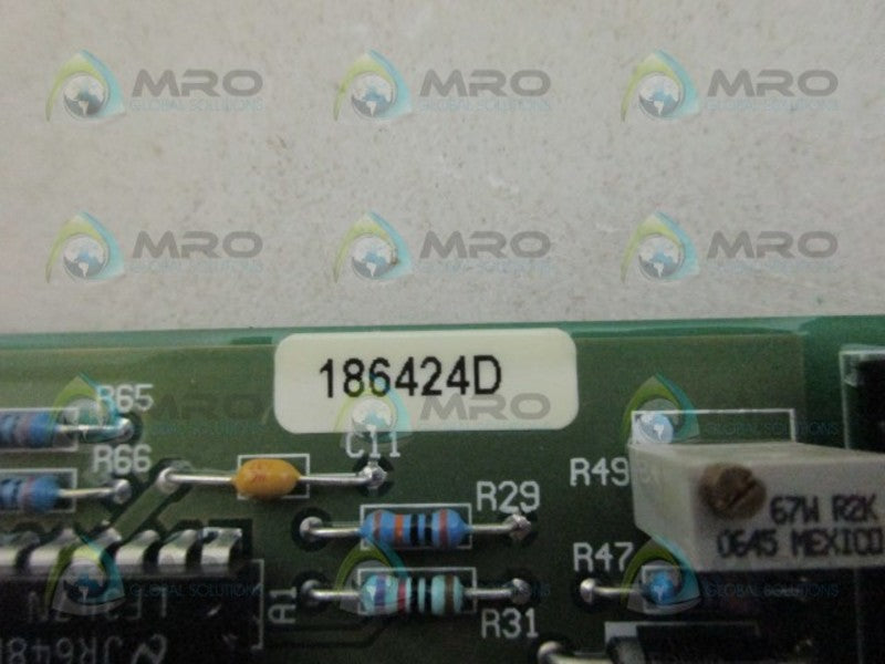 MILLER 186424D CONTROL BOARD *USED*