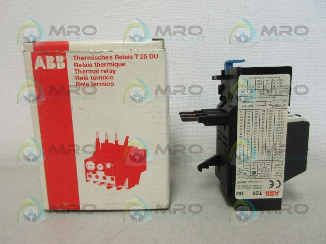 ABB T25DU14 OVERLOAD RELAY *NEW IN BOX*