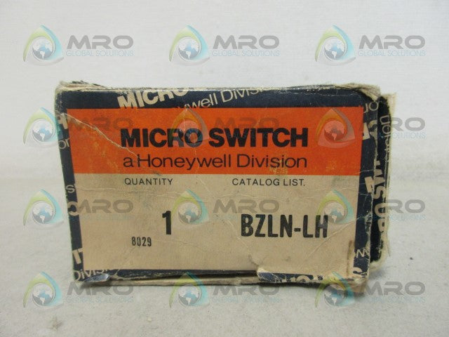 MICROSWITCH BZLN-LH LIMIT SWITCH *NEW IN BOX*