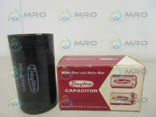 DAYTON 4X067A CAPACITOR *NEW IN BOX*