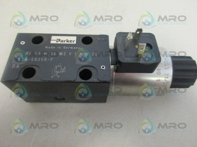 PARKER RE06M35W2V1XW20 VALVE *NEW NO BOX*