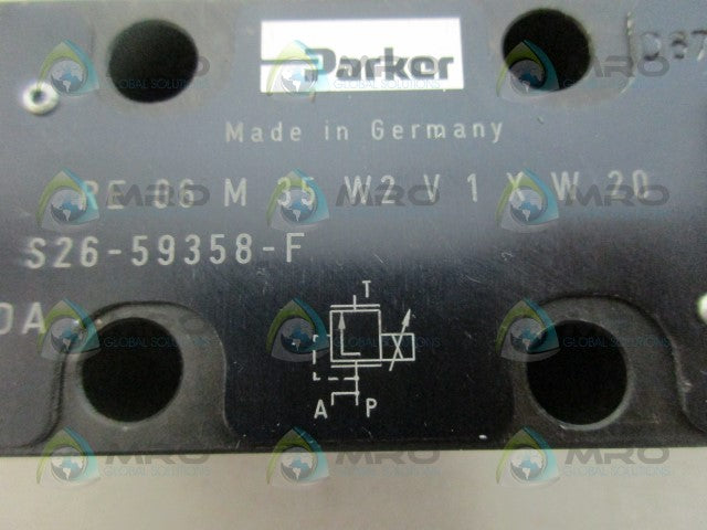 PARKER RE06M35W2V1XW20 VALVE *NEW NO BOX*