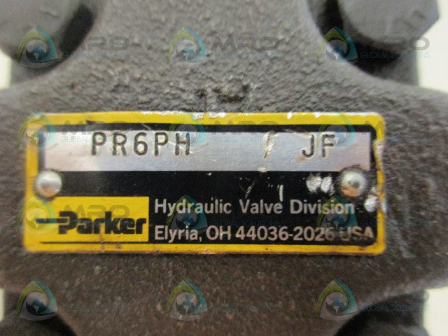 PARKER PR6PH PRESSURE RELIEF VALVE *NEW NO BOX*