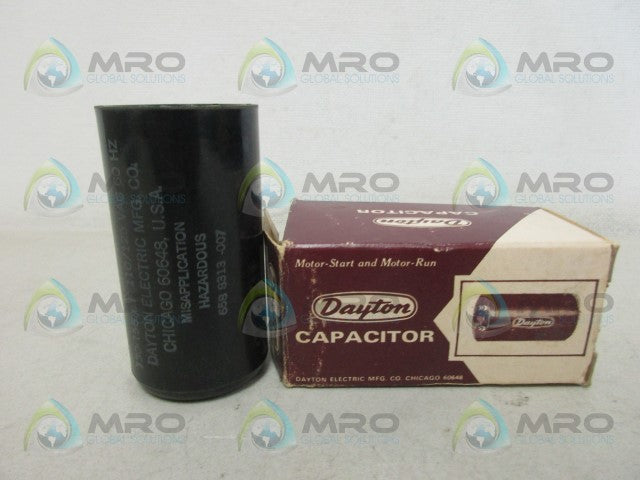 DAYTON 4X059 CAPACITOR *NEW IN BOX*