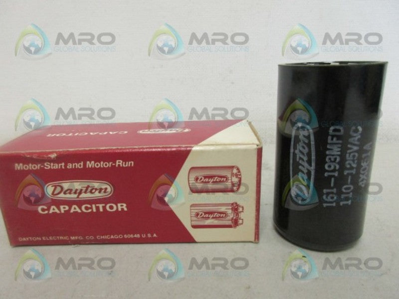 DAYTON 4X061A CAPACITOR *NEW IN BOX*