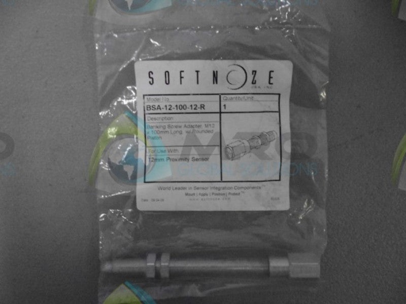 SOFTNOZE BSA-12-100-12-R  SCREW ADAPTER *NEW IN BOX*
