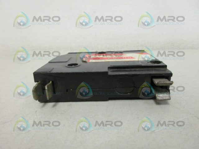 SQUARE D QO160 CIRCUIT BREAKER 1PL *USED*