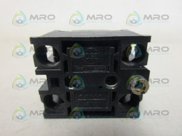 GENERAL ELECTRIC 080B10V CONTACT BLOCK *USED*