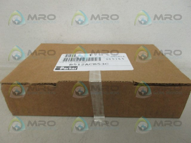 PARKER B512ACB53C SOLENOID VALVE *FACTORY SEALED*