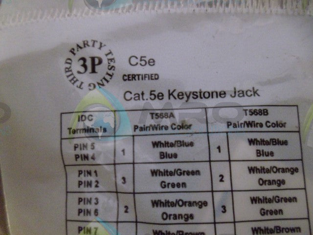 LOT OF 41 C5E KEYSTONE JACK *NEW IN BAG*