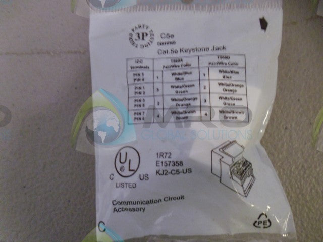 LOT OF 41 C5E KEYSTONE JACK *NEW IN BAG*