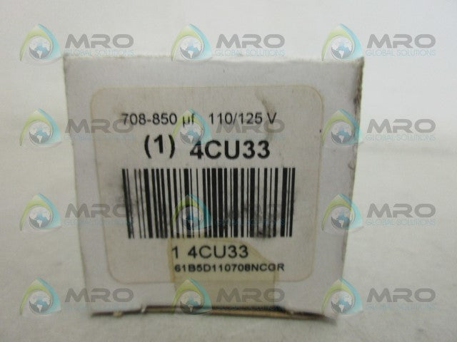 NGM 4CU33 CAPACITOR *NEW IN BOX*
