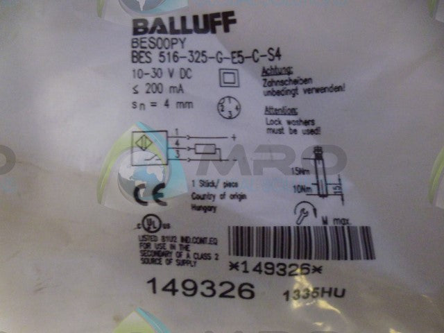 BALLUFF BES 516-325-ES-C-S-4 POSITION SWITCH *NEW IN BOX*