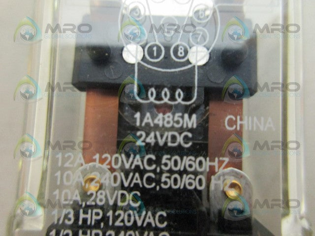 DAYTON 1A485M RELAY 24VDC *NEW NO BOX*