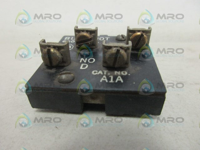 ALLEN BRADLEY 800T-A1A CONTACT BLOCK *USED*