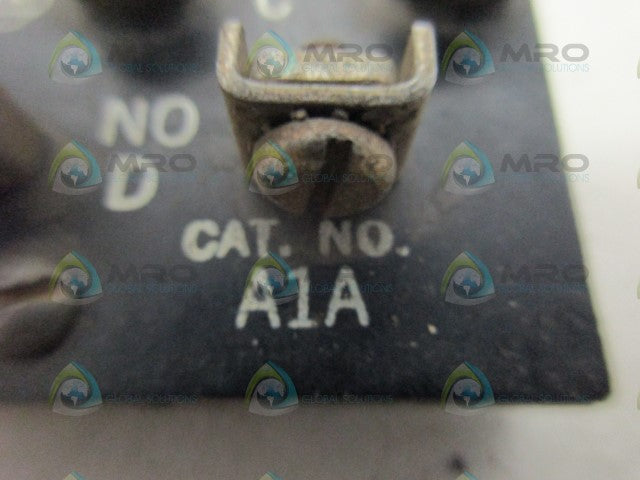 ALLEN BRADLEY 800T-A1A CONTACT BLOCK *USED*