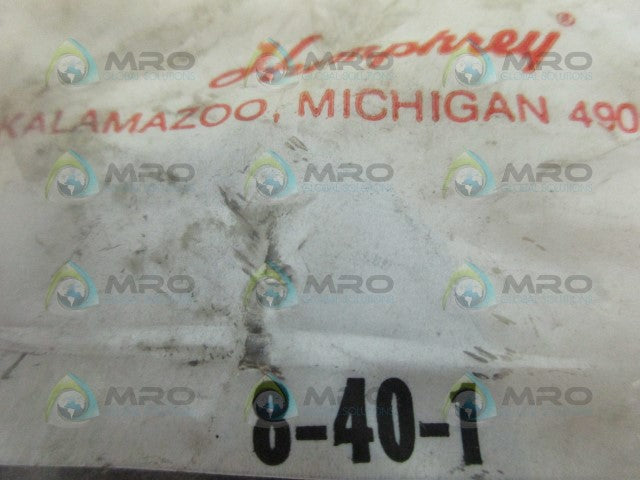 HUMPHREY 8-40-1 MOUNTING BASE *NEW IN FACTORY BAG*