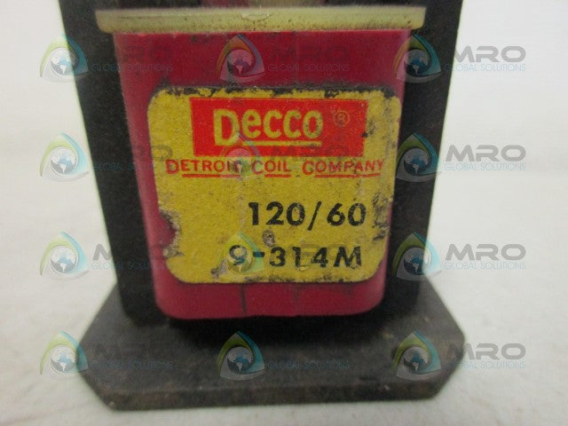 DECCO 9-314M COIL *NEW NO BOX*