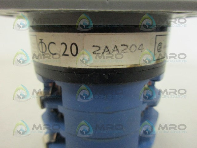 KRAUS & NAIMER C20-2AA204 ROTARY SWITCH *USED*