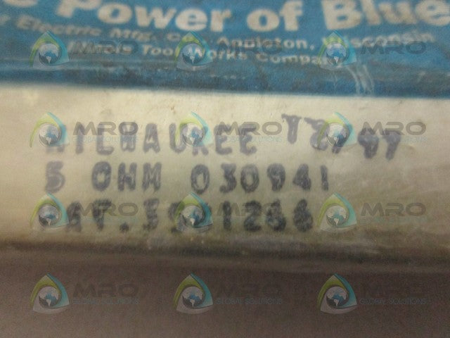 MILLER 030941 RESISTOR *NEW IN FACTORY BAG*
