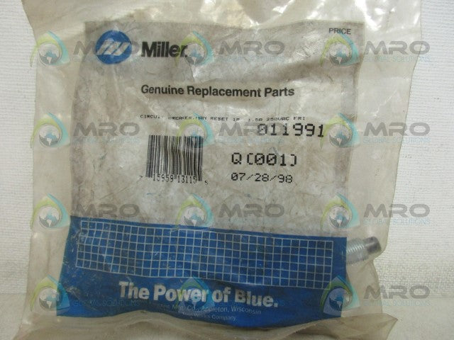MILLER 011991 CIRCUIT BREAKER *NEW IN FACTORY BAG*
