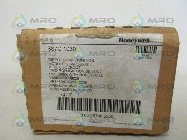 HONEYWELL S87C1030 SPARK IGNITION *NEW IN BOX*