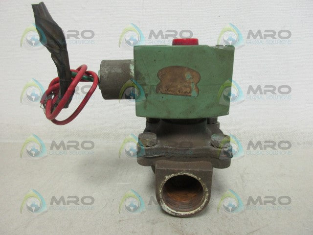 ASCO 8210G95 SOLENOID VALVE *USED*
