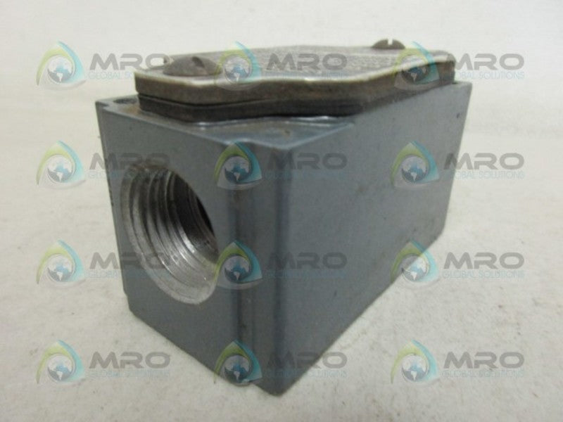 INDUSTRIAL SPARE PART 802T-ALW5 SER. D OILTIGHT LIMIT SWITCH (BODY ONLY)  UNMP