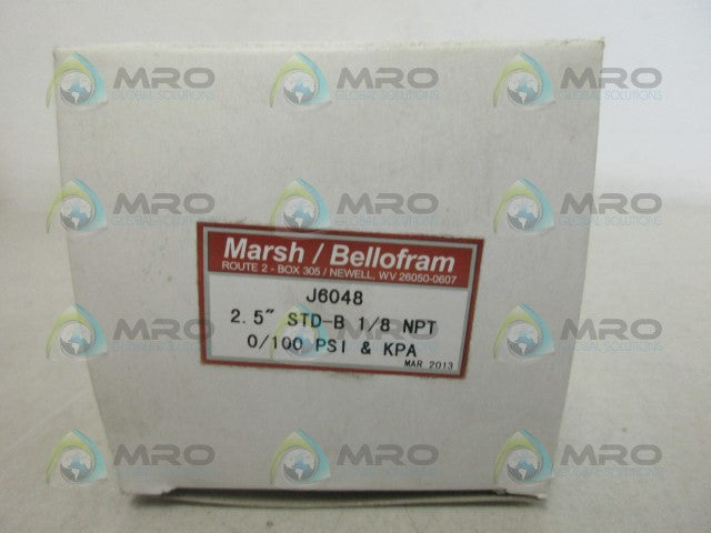 BELLOFRAM J6048 PRESSURE GAUGE *NEW IN BOX*